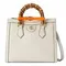 Зеленая сумка Gucci Diana маленького размера белый