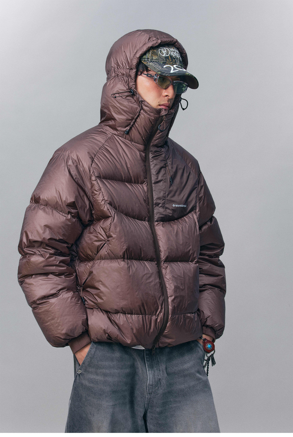 Куртка Nothomme Monterest 800 Fill Power бордовый