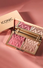 Iconic London Silk Glow Duo - Rose Glow