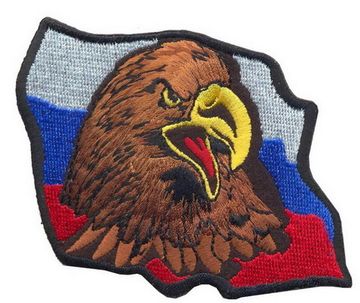 Нашивка Russian eagle-российский флаг с орлом
