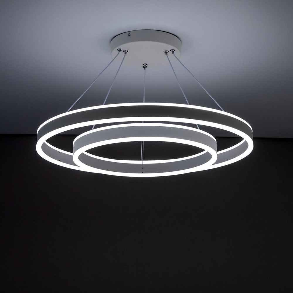 Подвесная светодиодная люстра Citilux Дуэт CL719640