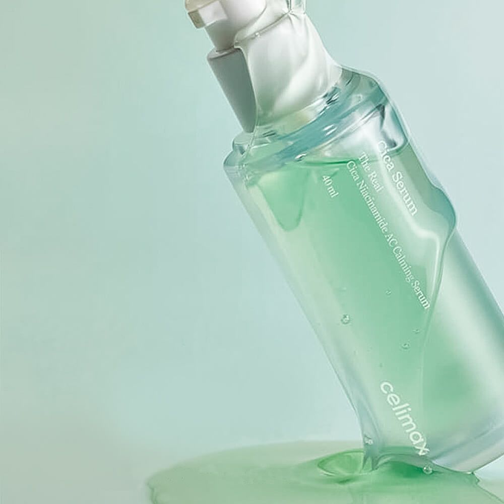 Успокаивающая сыворотка с центеллой и 5% ниацинамида Celimax Cica Niacinamide AC Calming Serum 40 мл