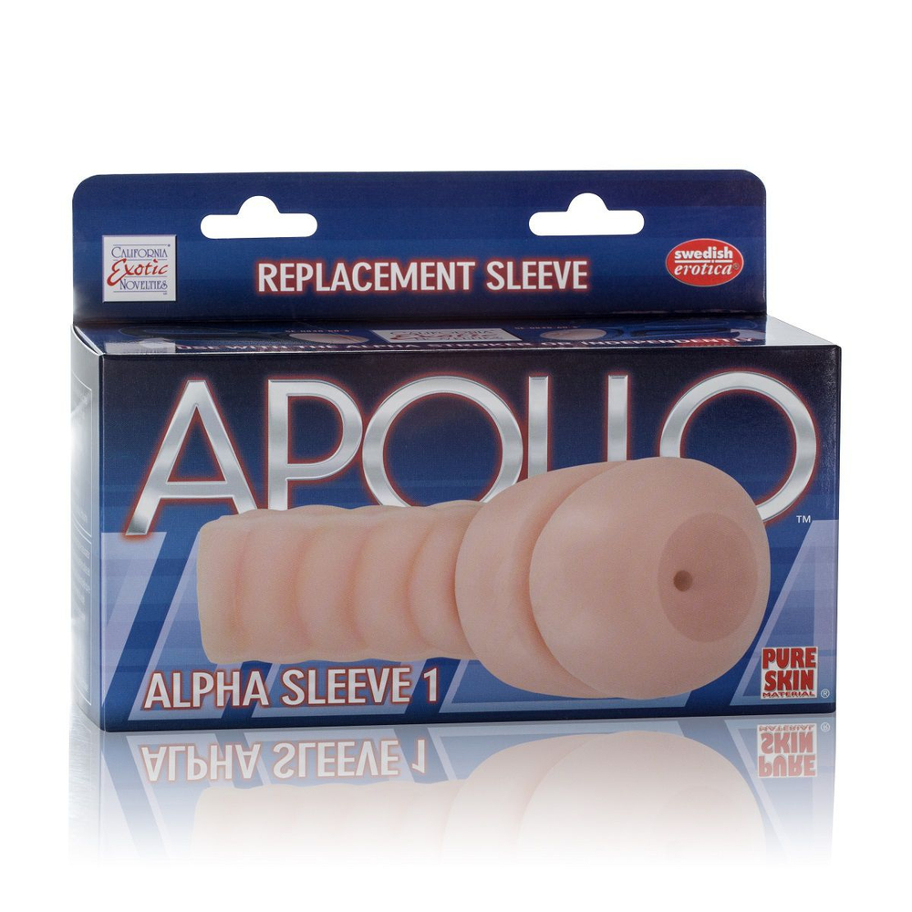 Вставка-анус для мастурбатора Apollo Replacement Sleeve Alpha (Цвет: телесный)