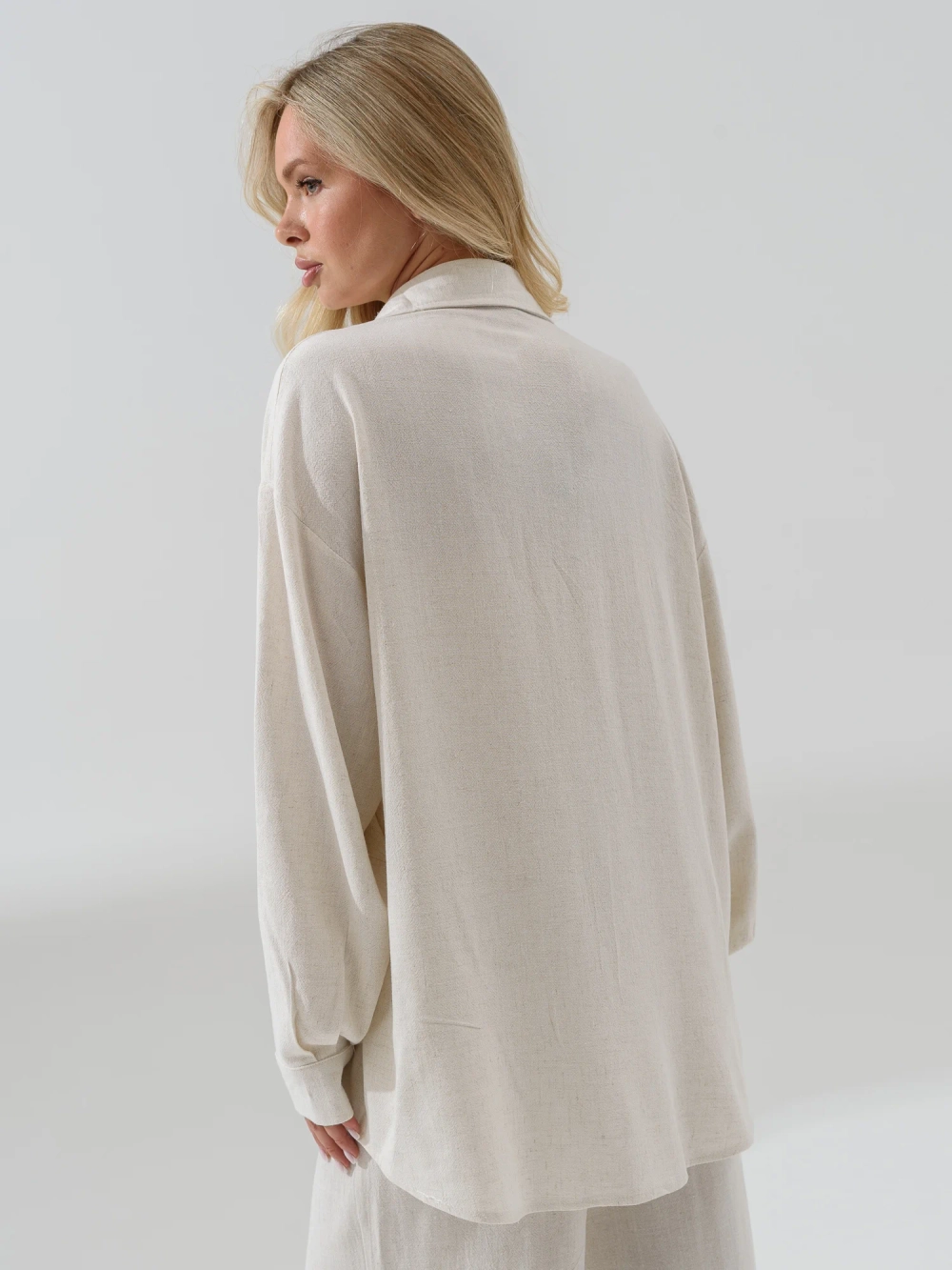 Рубашка женская "Лён"