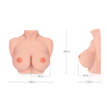 Секс-кукла торс Realistic Titties D телесная большой размер KOKOS M10-00-07-2
