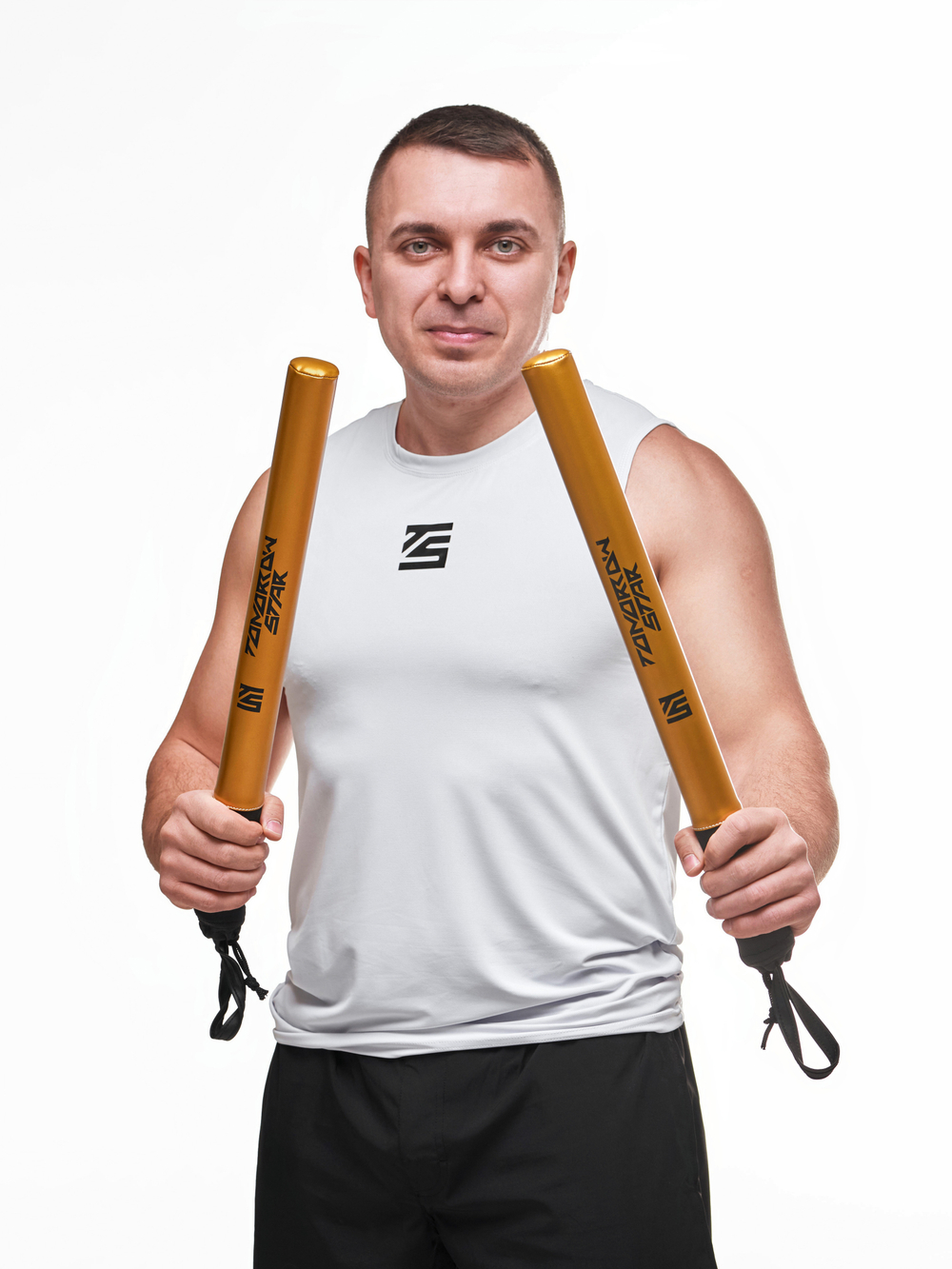 Палки тренерские Tomorrow Star золото NEW пара