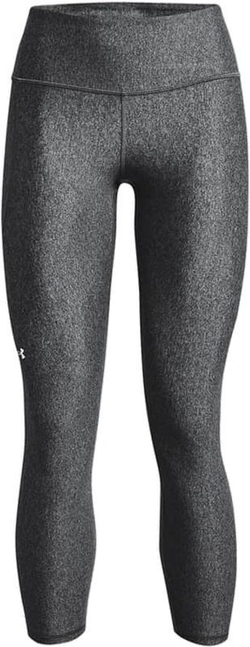 Леггинсы Under Armour Women's Heat Gear Armour NoSlip Waistband Ankle Leggings - charcoal light heather/white