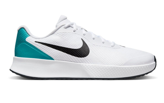 Мужские кроссовки теннисные Nike Vapor Lite 3 - white/black/radiant emerald
