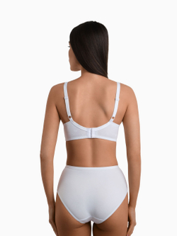 Бюстгальтер OIRO с мягкими полупрозрачными чашками Edelweiss