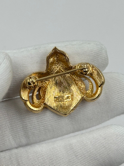 Брошь Шмель Swarovski