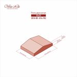 White Hills - Плита 2-х скатная 810-00 - 814-90 (35x25)
