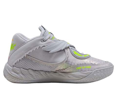 Баскетбольные кроссовки Puma MB.05 "Metallic" Vibrant Silver-Yellow Alert-Glowing Red