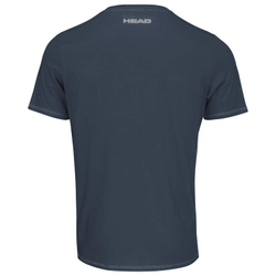 Футболка для мальчика теннисная Head Club Carl T-Shirt - navy