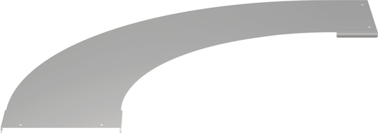 Крышка поворота лестничного 90град основание 500мм R600 LESTA IEK