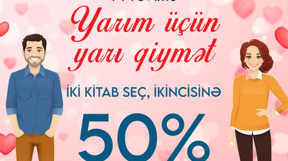 Yarınız üçün yarı qiymət
