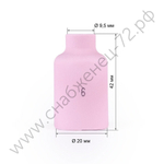 Varteg Сопло керам. 9,5мм №6 газ.линза (701.0422/TC0033, 42мм, пр-во FoxWeld/КНР)