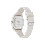 Adidas Originals PROJECT Wrist Watch Quartz Movement Resin Strap 38mm White Dial Unisex
