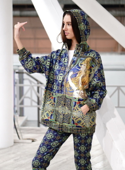 Комплект "Модерн", по мотивам графики Альфонса Мухи