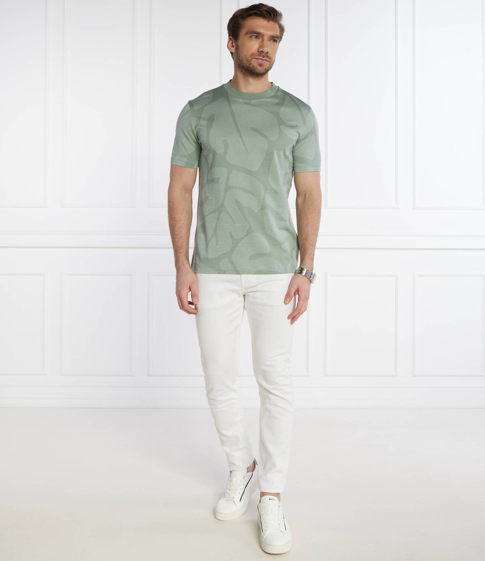 Футболка Thompson BOSS BLACK - зеленый(50511843)