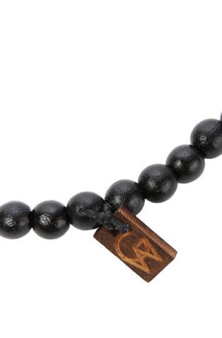 Бусы деревянные с подвеской Good Wood NYC