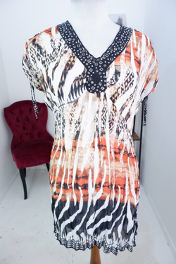 Платье Biba для летнего образа, маркировка 36, визуально на 42 размер