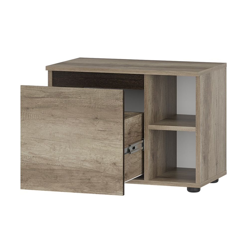 Тумба прикроватная ТБ-14 Энигма дуб каньон/венге