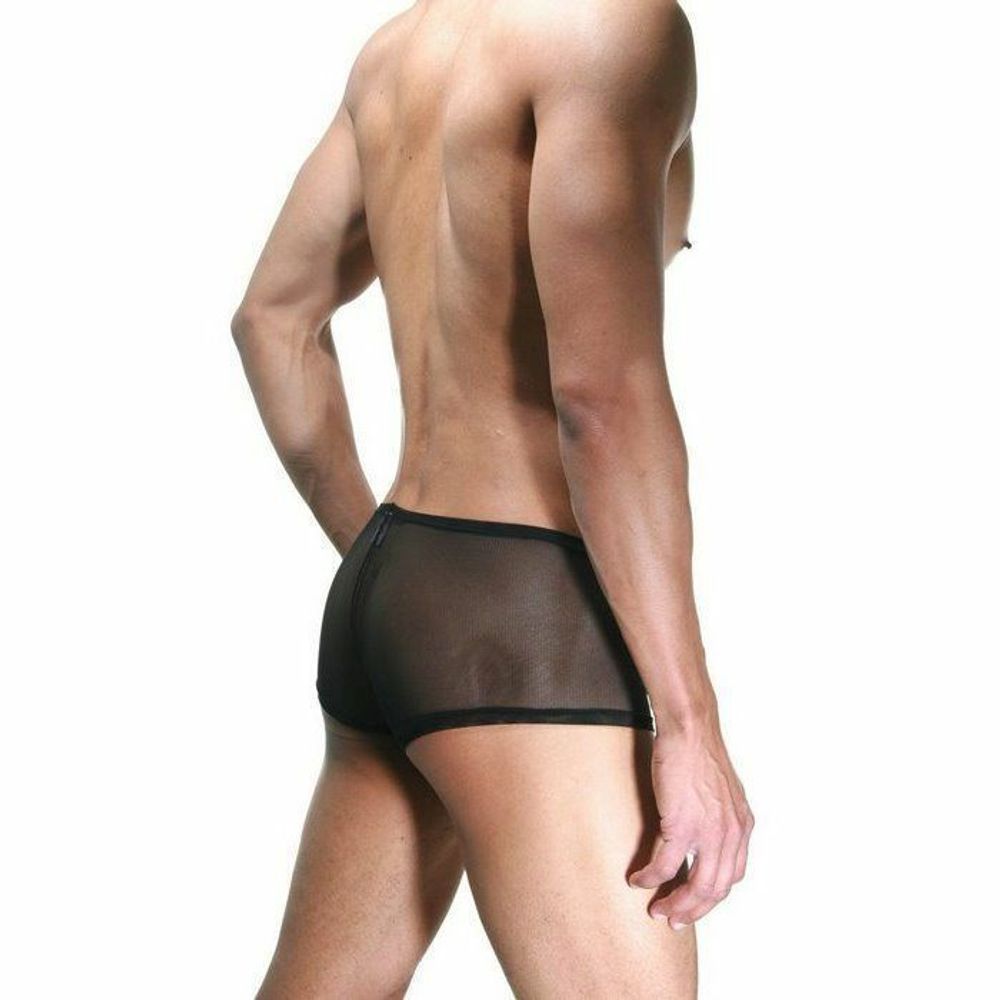 Мужские трусы хипсы черные La Blinque LB15388