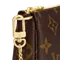 Клатч женский Louis Vuitton Mini Pochette коричневый