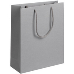 Пакет бумажный Wide, серый