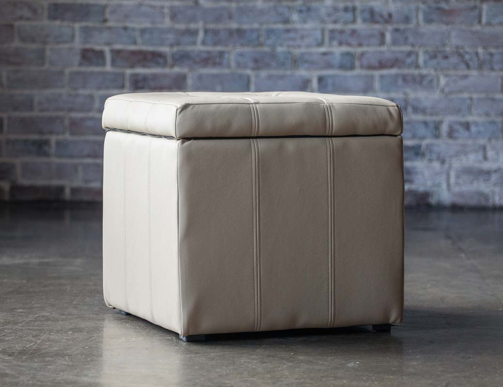 Банкетка Модерна Светло-Бежевая ЭкоКожа