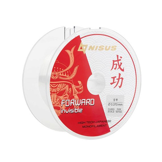 Леска FORWARD Invisible 0,370mm/150m Nylon Transparent (N-FI-0370-150) Nisus