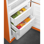 Отдельностоящий двухдверный холодильник Smeg FAB32ROR5