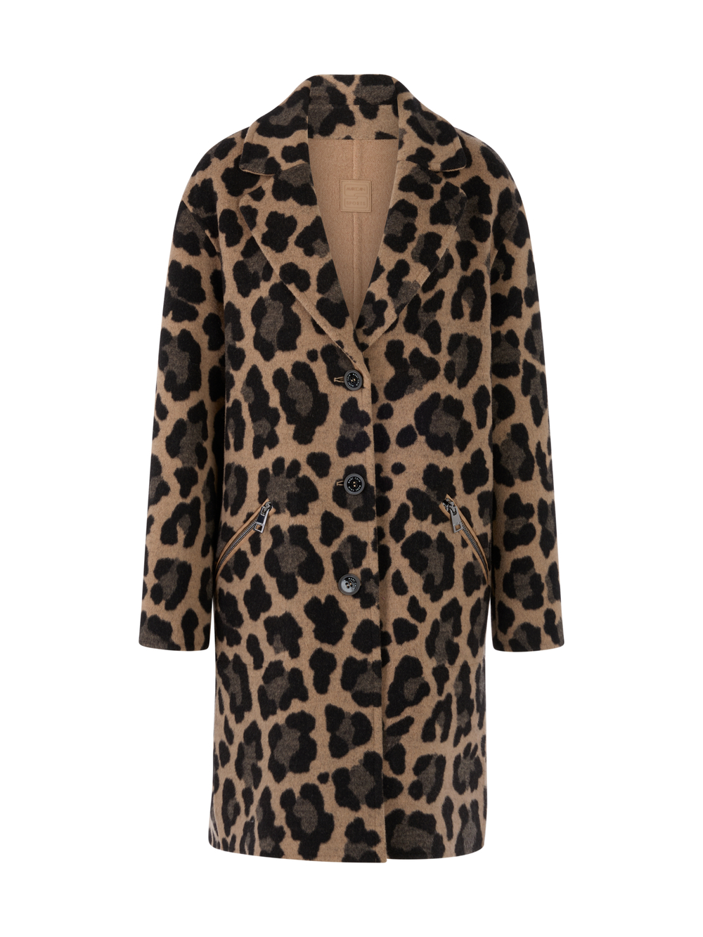 Двустороннее пальто из шерсти