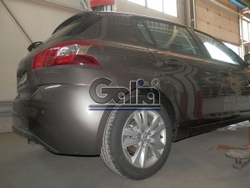 Фаркоп оцинкованный Galia C068C для Citroen C4 Picasso, C4 Grand Picasso 2013-, Peugeot 308 хетчбек, универсал 2013-(паспорт и сертификат в комплекте)(без электрики)