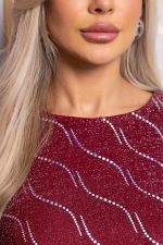 Платье Леди Элегант (темно-красное) П14827-10М LT Collection