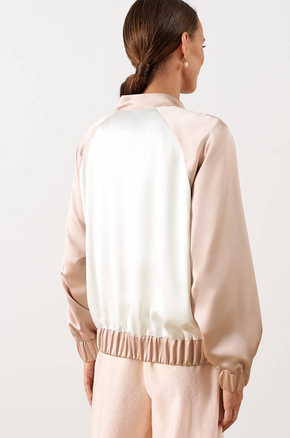 1860 Жакет женский (пудровый/молочный)