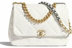 Сумка-конверт Chanel 19 большого размера