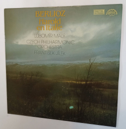 Винтажная виниловая пластинка LP Berlioz Берлиоз, Czech Philharmonic Orchestra, Harold En Italie (Чехословакия 1983)