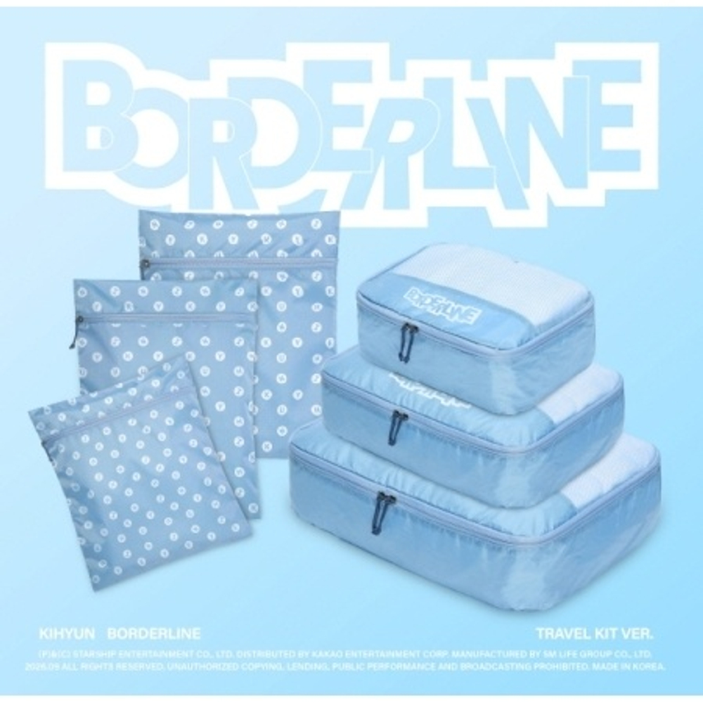(ПРЕДЗАКАЗ) Альбом KIHYUN - BORDERLINE EP Album TRAVEL KIT Version