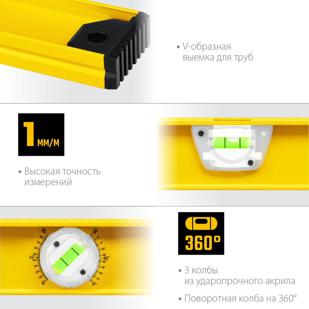 STAYER I-Bar180 1500 мм двутавровый уровень