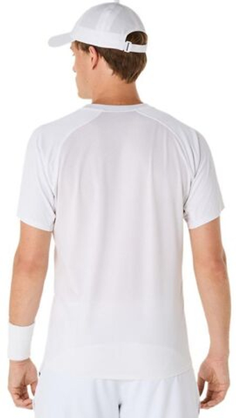 Мужская теннисная футболка Asics Match Actibreeze SS - белый