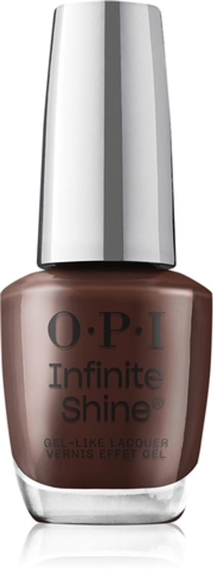 OPI Infinite Shine Silk - Лак для ногтей с гелевым эффектом Not Afraid of the Dark, 15 ml