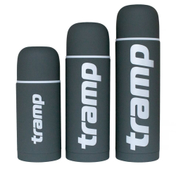 Tramp Термос Soft Touch 1.2 л, TRC-110, оливковый
