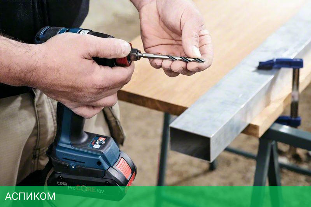 Сверло Bosch по металлу HSS PointTeQ HEX 4,0 мм 10 шт (2.608.577.543)