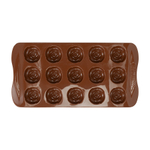 Форма силиконовая для приготовления конфет rose, 11x21 см