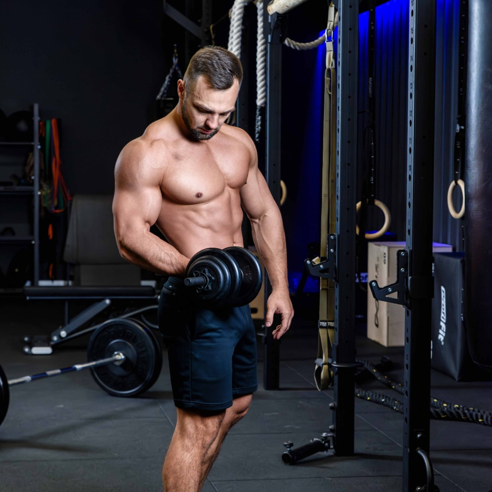 Диск обрезиненный Classic черный D26 мм PROFI-FIT  0,5 кг