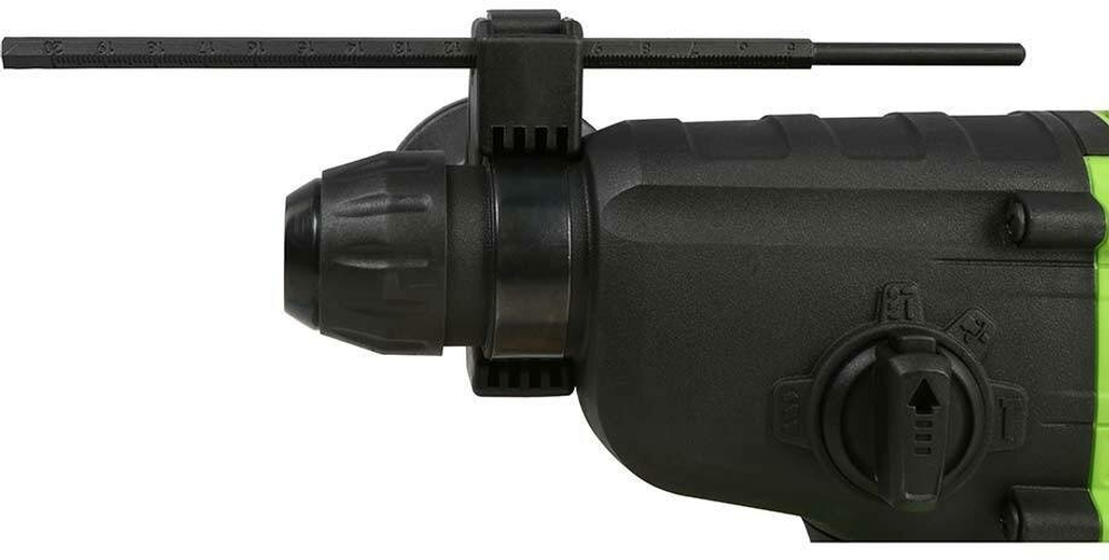 Перфоратор аккумуляторный GREENWORKS GD24SDS2 24В,SDS+,2ДЖ,б/щ,без АКБ и ЗУ (3803007)