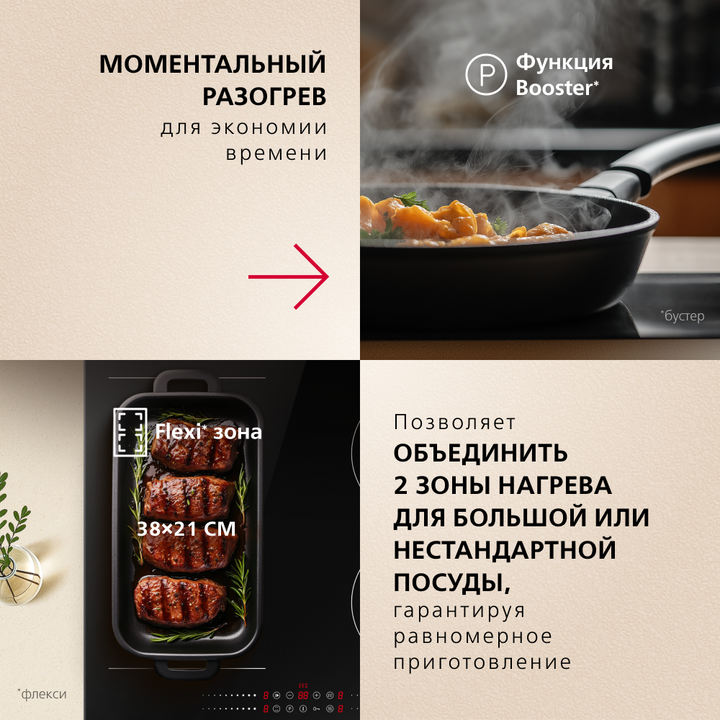 Индукционная варочная панель Hansa FORMA BHI68800