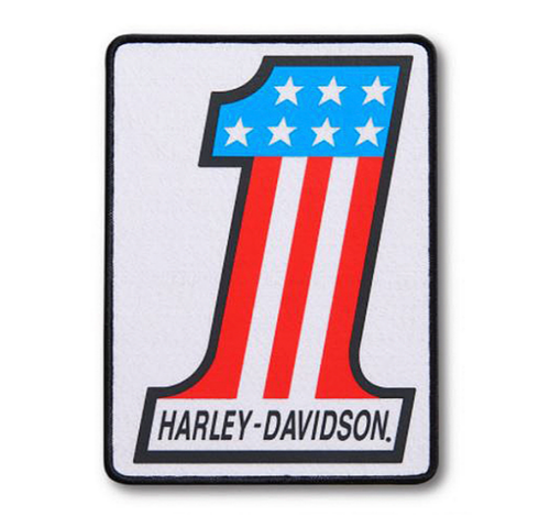 Нашивка #1 Logo Iron-On Patch (Large) Harley - Davidson