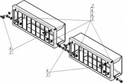 Осветительных приборов. 2 мм, Сталь. для Mercedes Actros 2016-2020, Motodor.21220